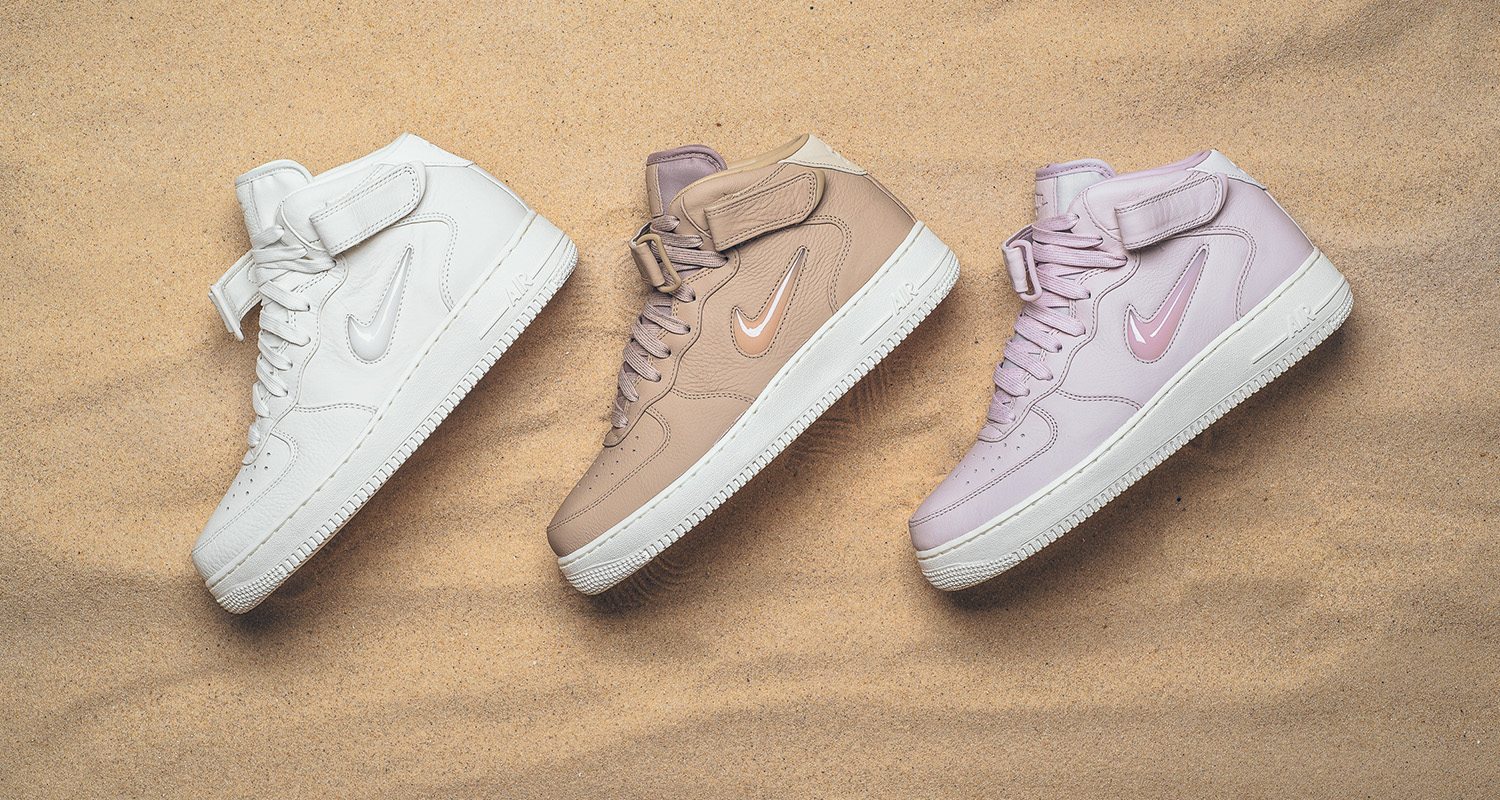 NikeLab Air Force 1 Mid Jewel Pack // Available Now | Nice Kicks