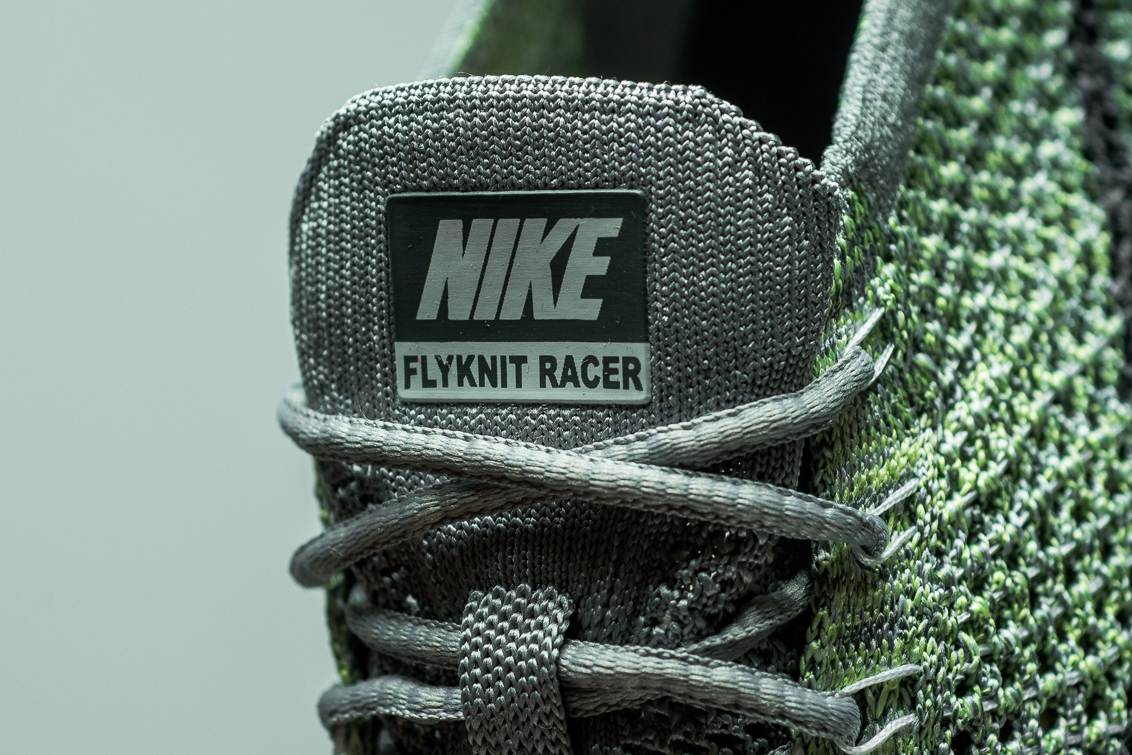 Nike Flyknit Racer "Ghost Green"