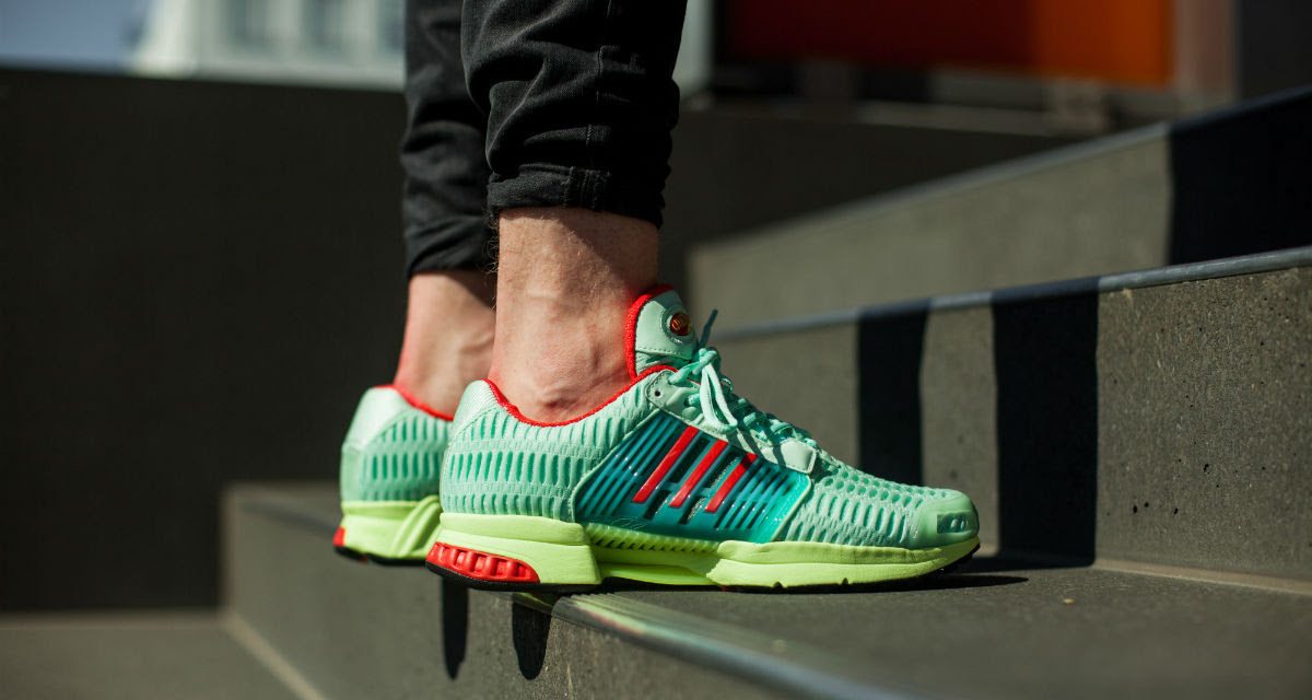 adidas climacool frozen green