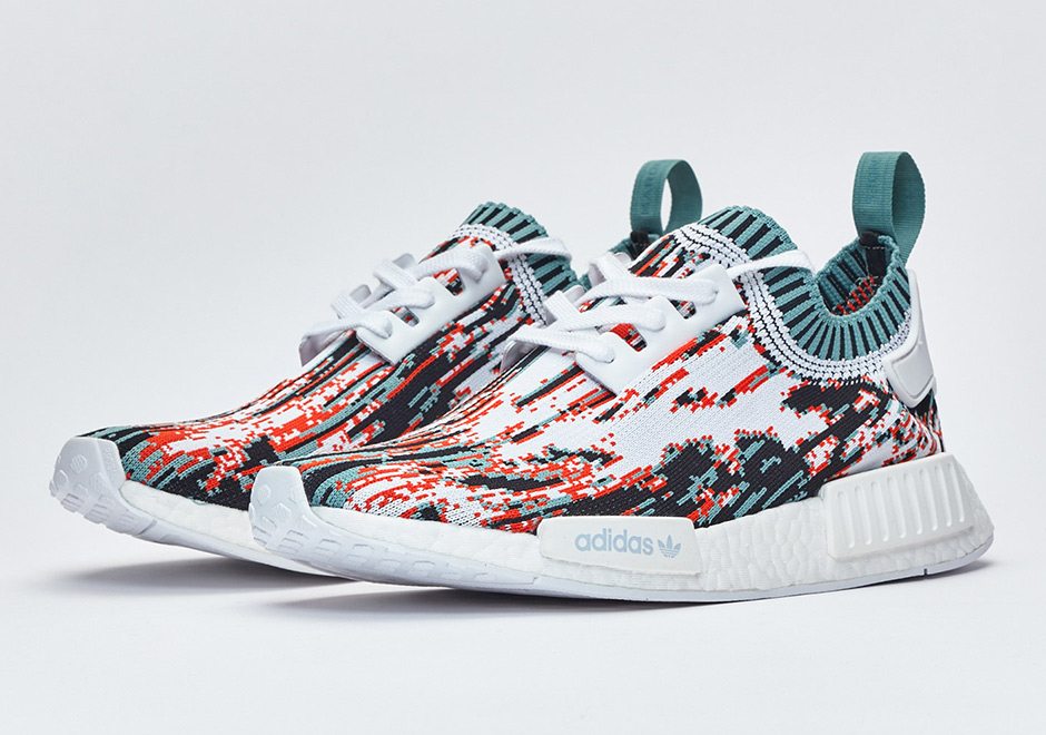 adidas NMD R1 Primeknit "Datamosh" Pack