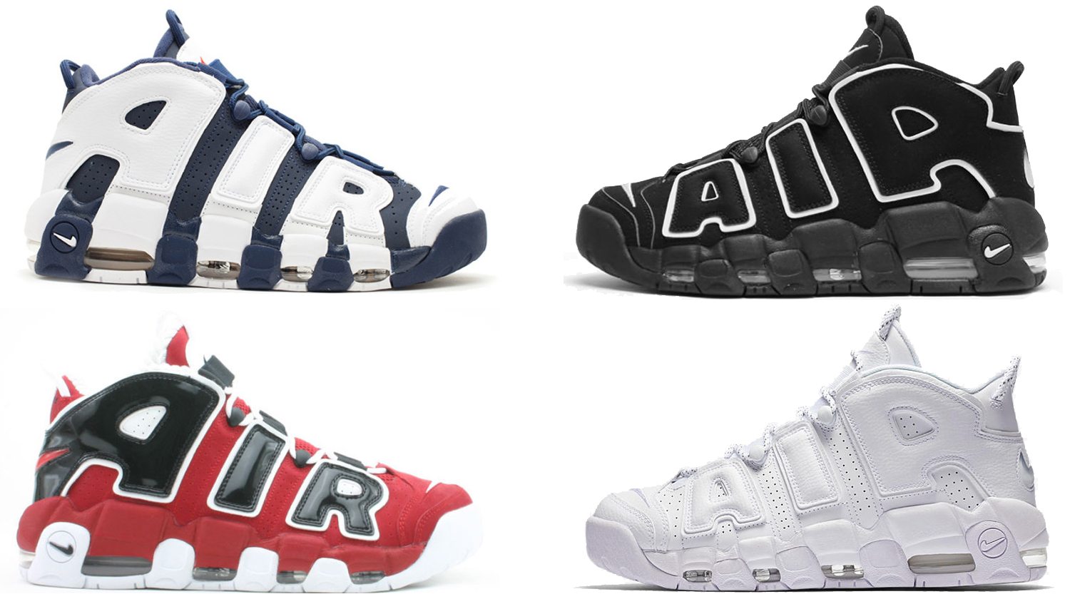 nike uptempo colors