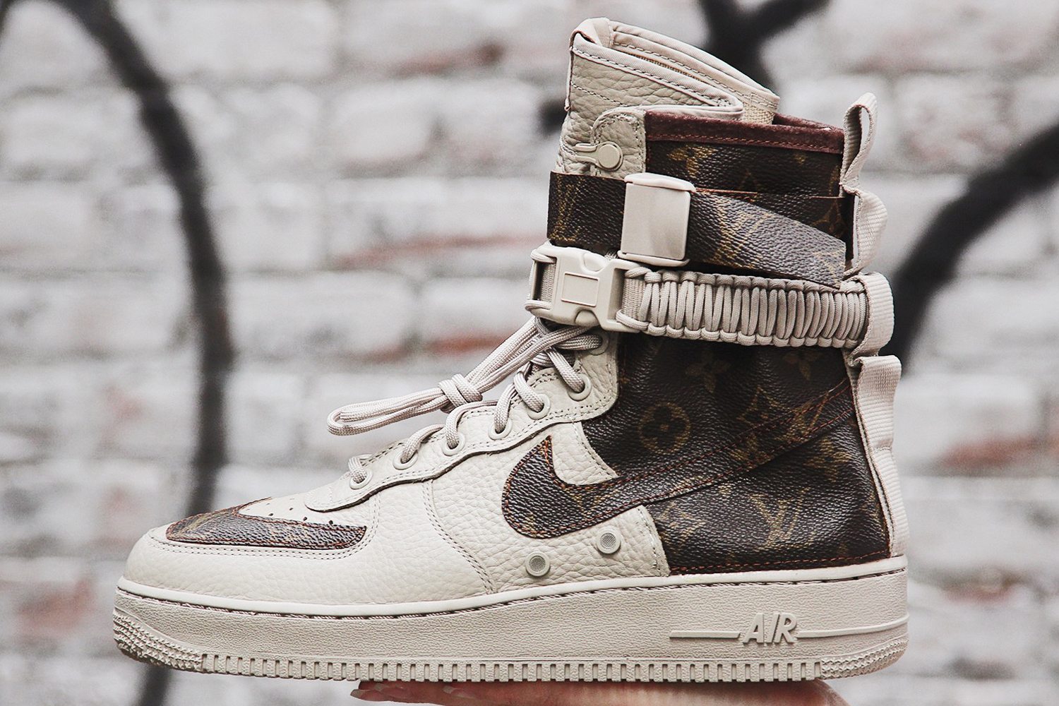 Louis Vuitton adds luxury to Nike Air Force 1 as the sneaker turns