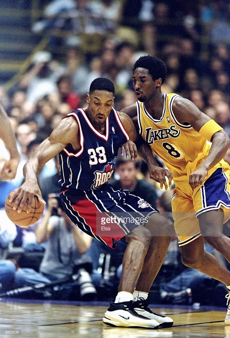 Scottie Pippen in the Nike Air Pippen III