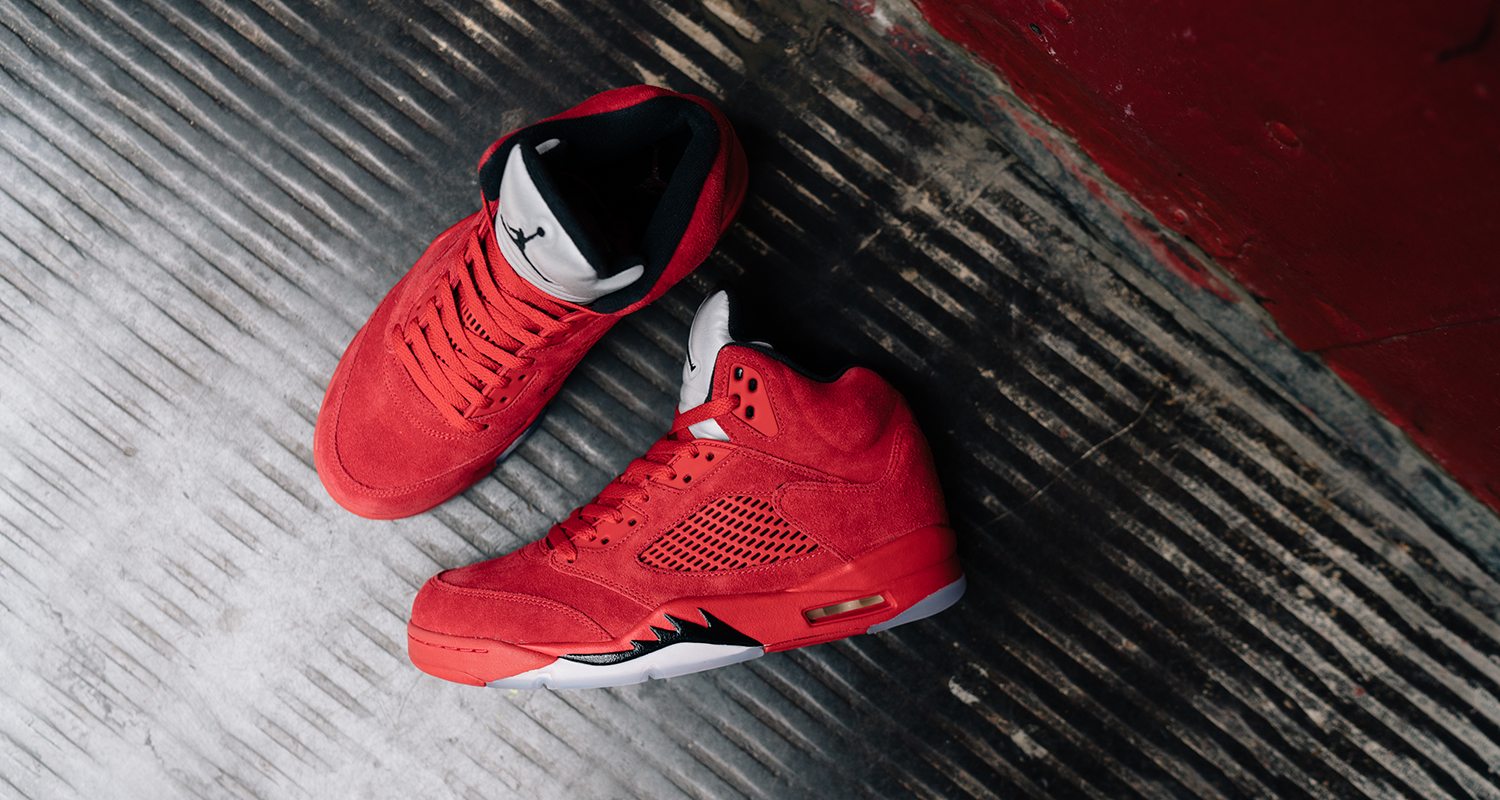 Air Jordan 5 "Red Suede"