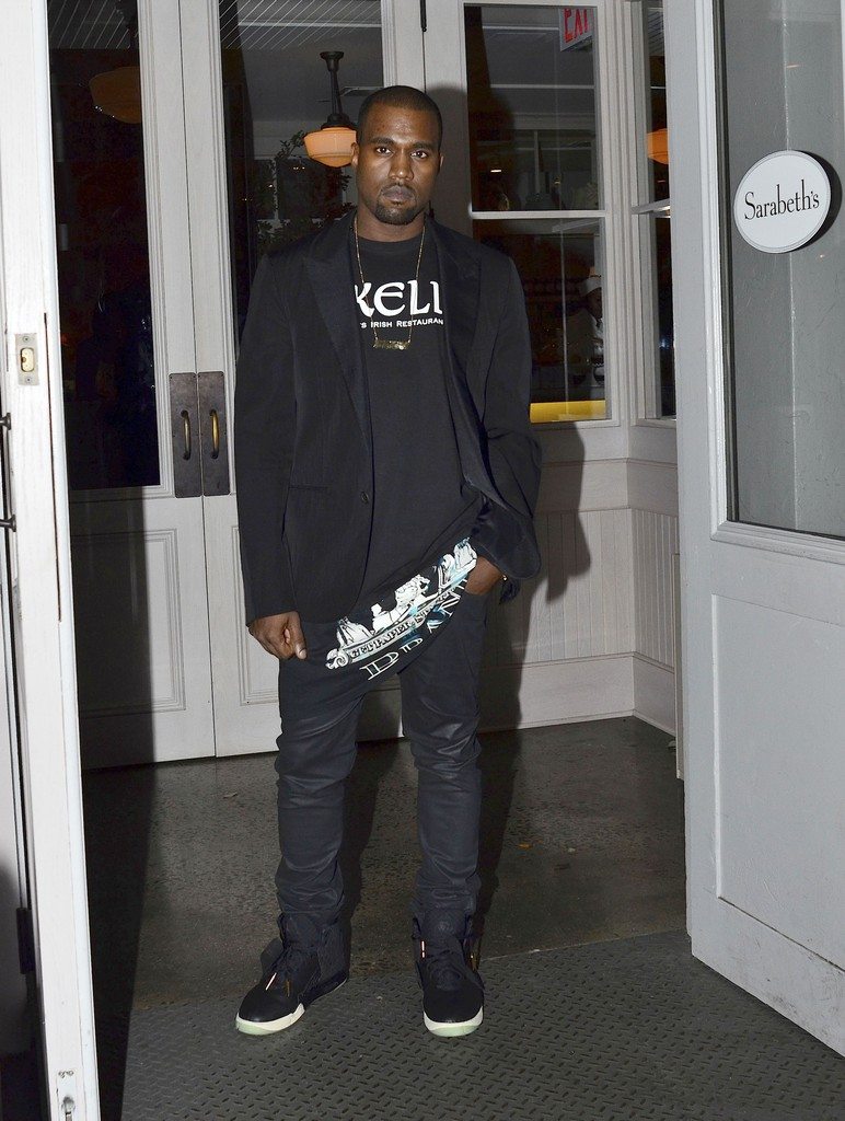 Kanye West in the Nike Air Yeezy 1 Prototype 