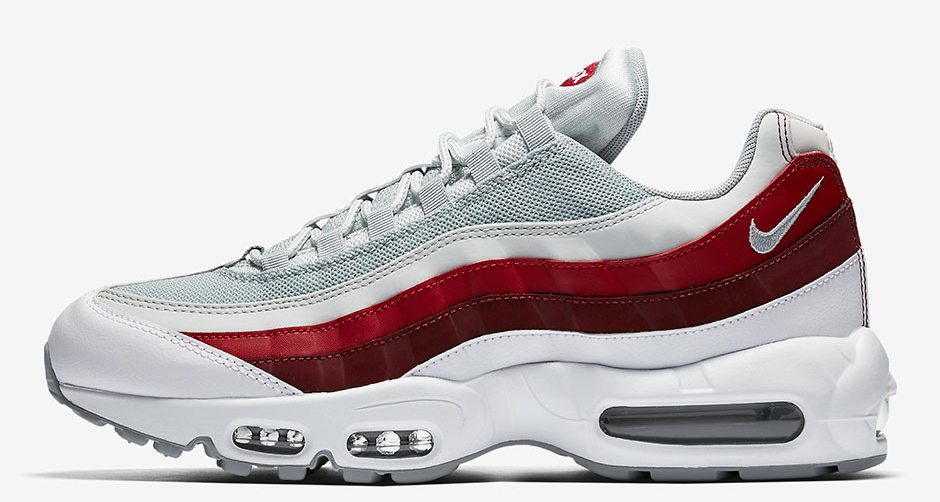 nike 95 red and white