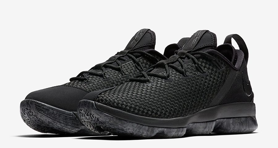 Nike LeBron 14 Low "Triple Black"