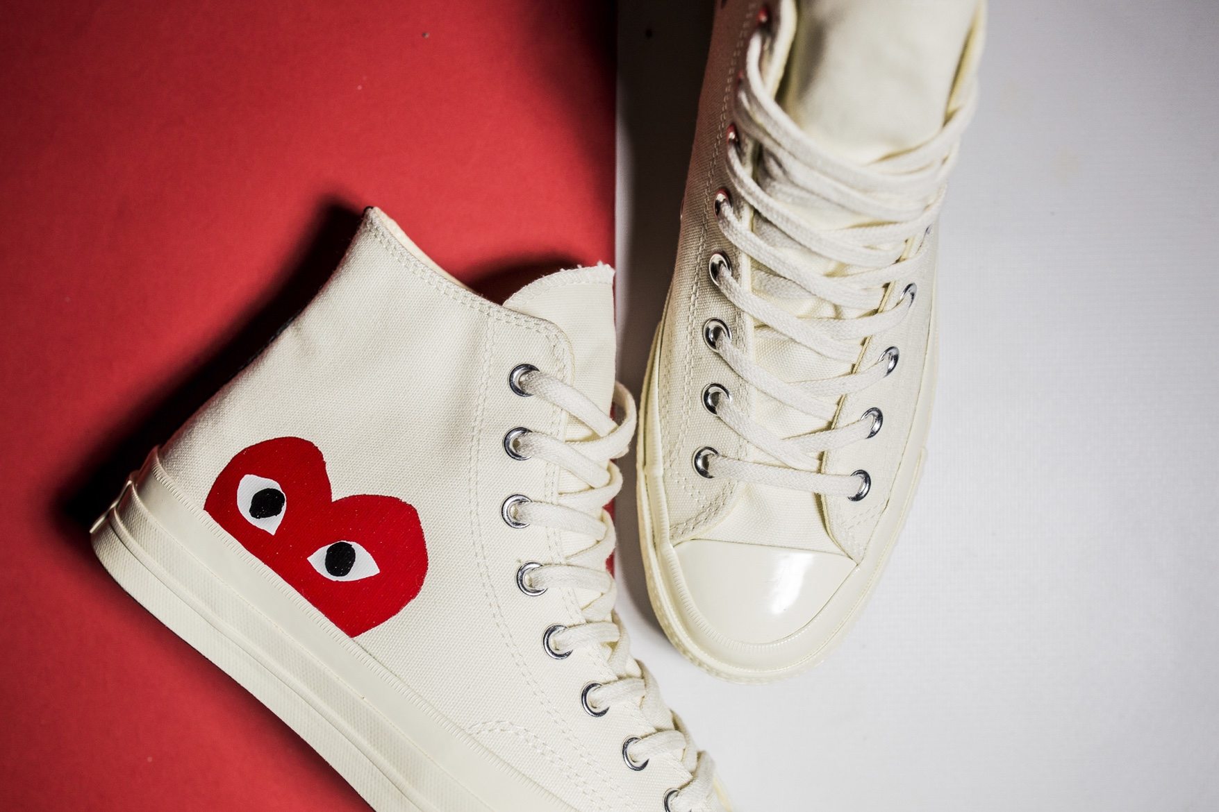 CDG PLAY x Converse Chuck Taylor All Star 70