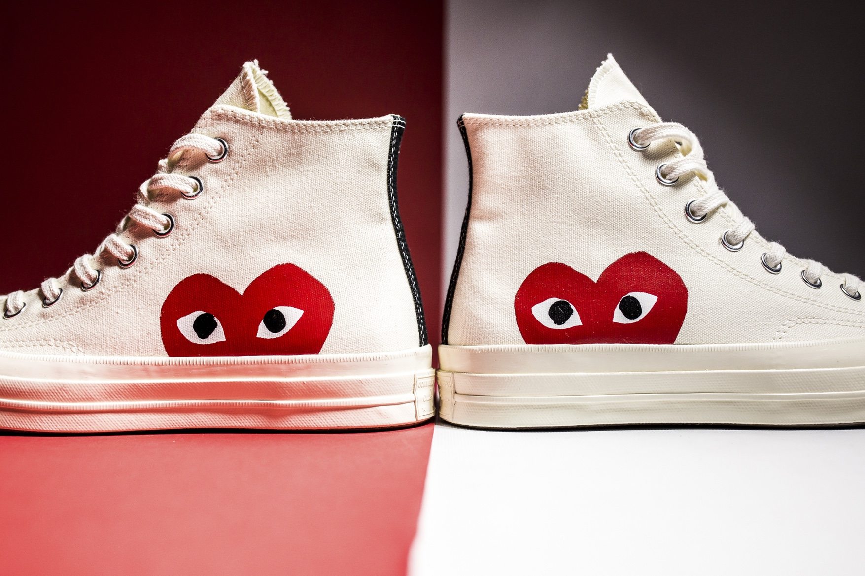 CDG PLAY x Converse Chuck Taylor All Star 70