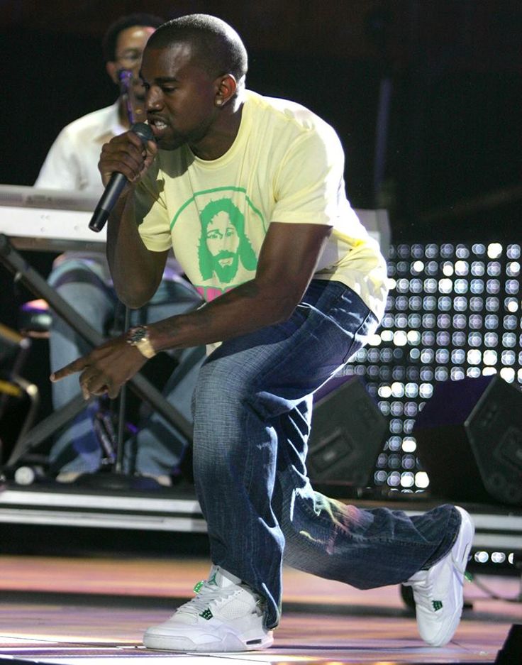 A History of Kanye West Wearing Air 