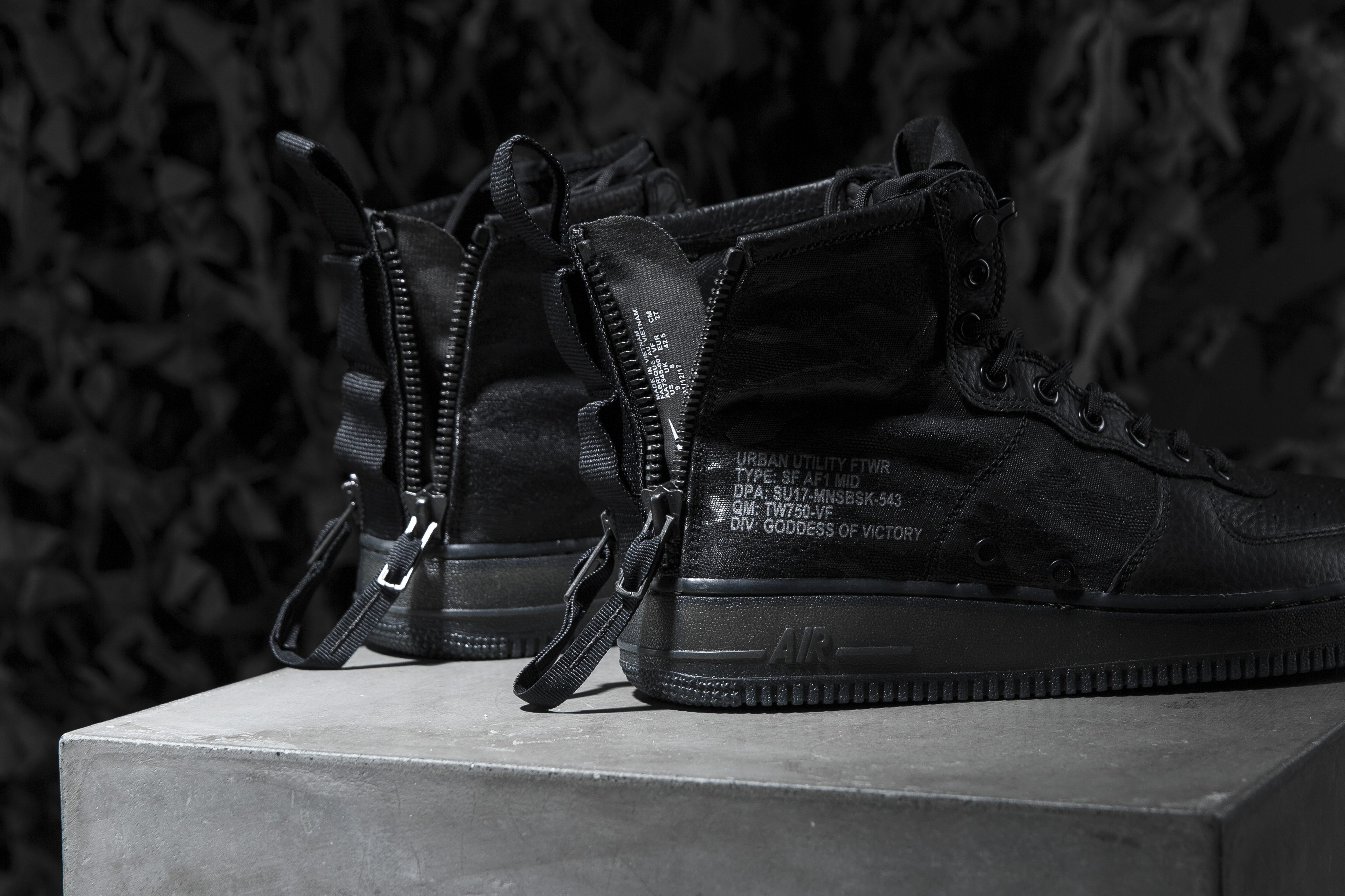 Nike SF-AF1 Mid Black/Cargo Khaki