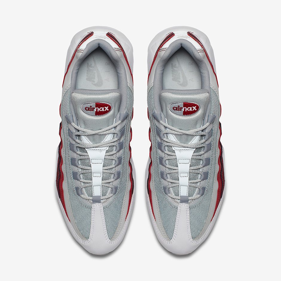 Nike Air Max 95 White/Team Red // First Look | Nice Kicks