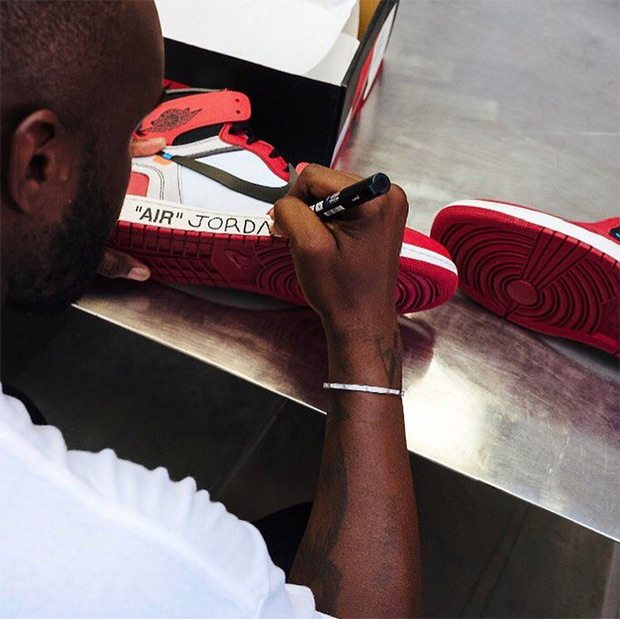 Virgil Abloh Customizes His OFF-WHITE x Air Jordan 1 Collaboration for  Michael Jordan