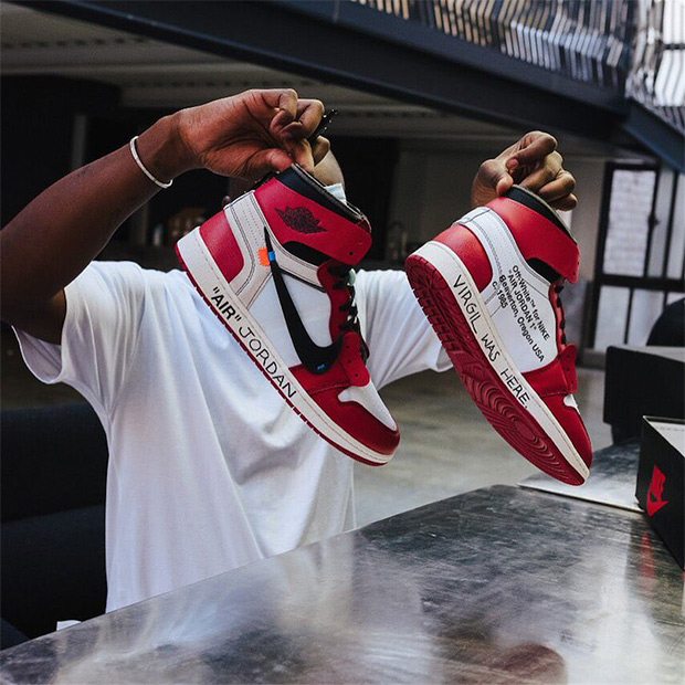 Abloh Customizes His OFF-WHITE x Air Jordan 1 Collaboration for Michael Jordan | Nice Kicks