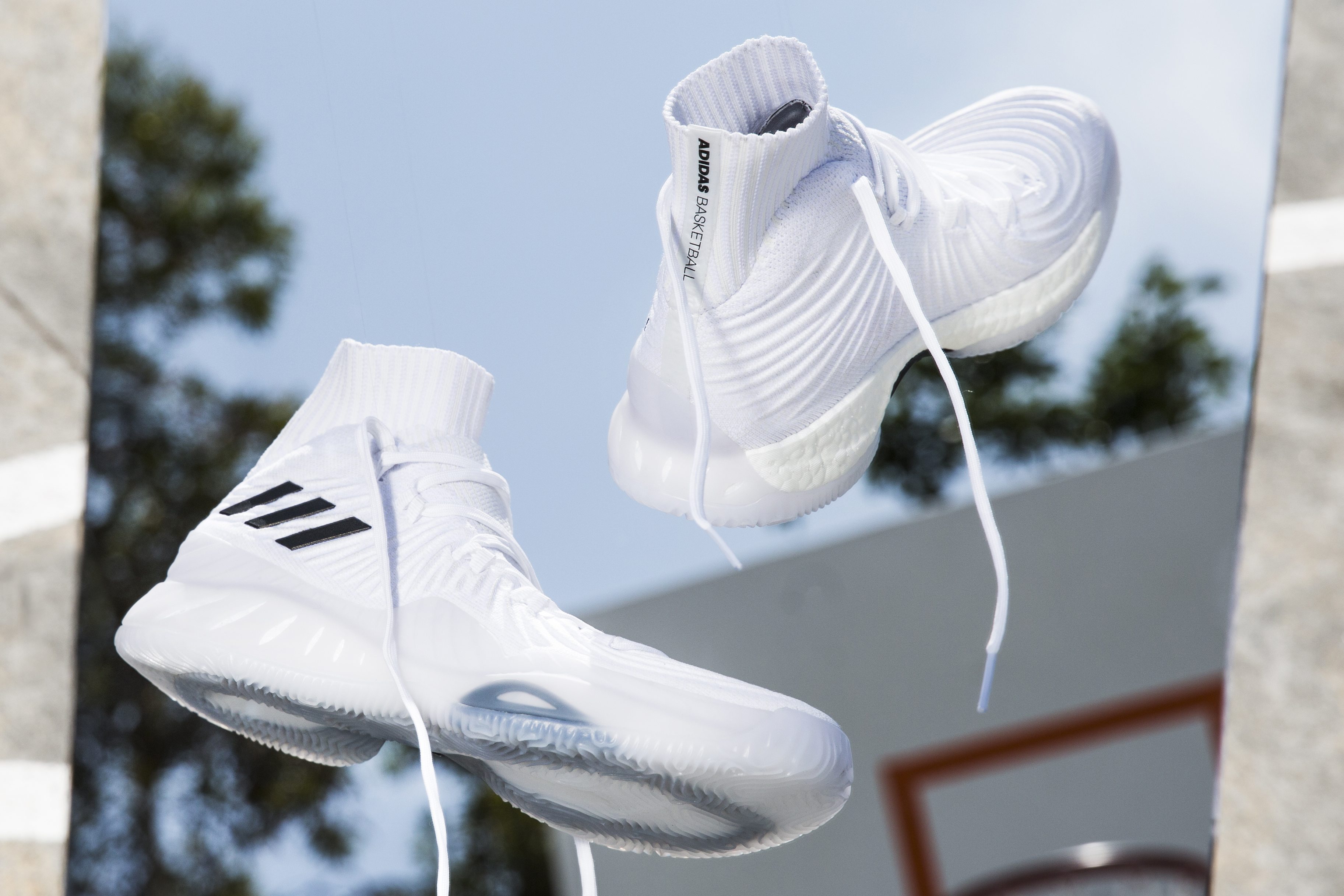 adidas Basketball Officially Debuts Crazy Explosive 17 with Forged Primeknit Construction Nice Kicks