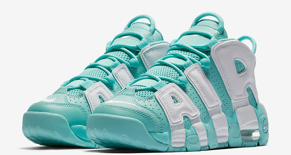 Nike Air More Uptempo GS "Island Green"