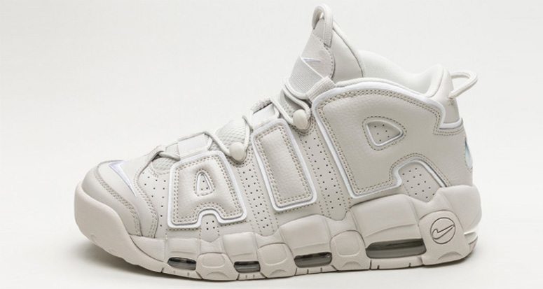 nike uptempo light bone