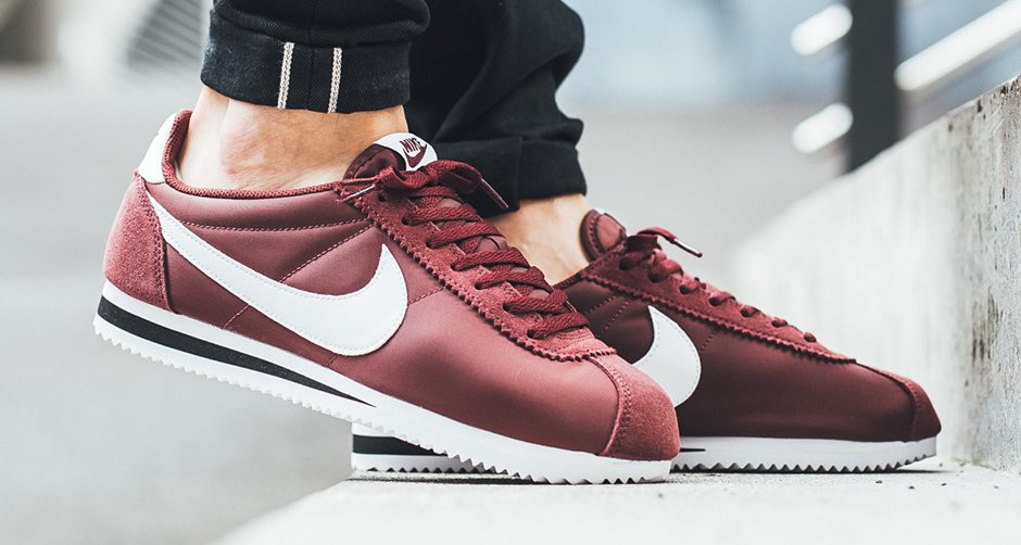 Nike Cortez Nylon "Dark Team Red"