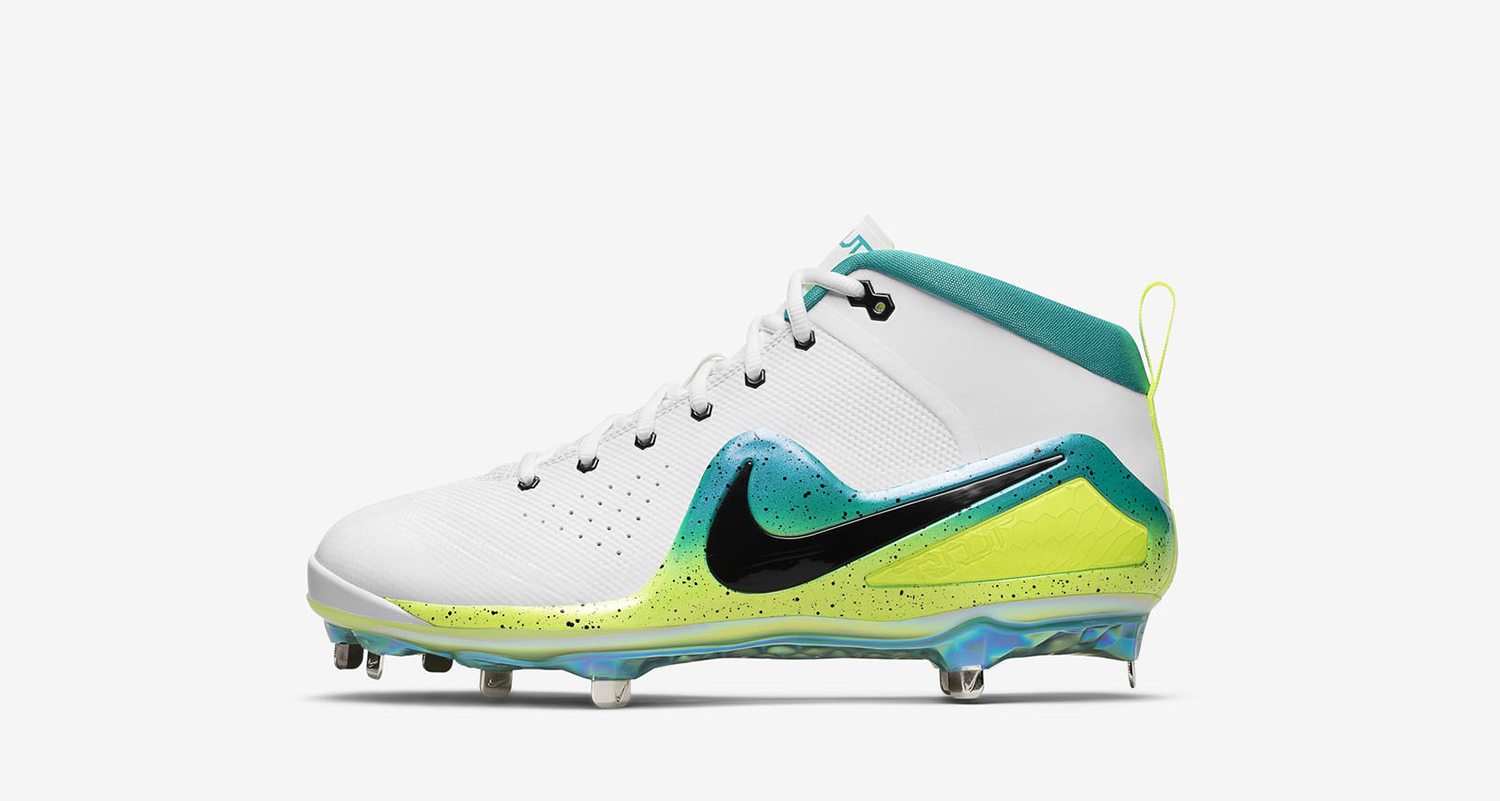 Nike Debuts Mike Trout s All New Zoom Trout 4 Cleat Nice Kicks