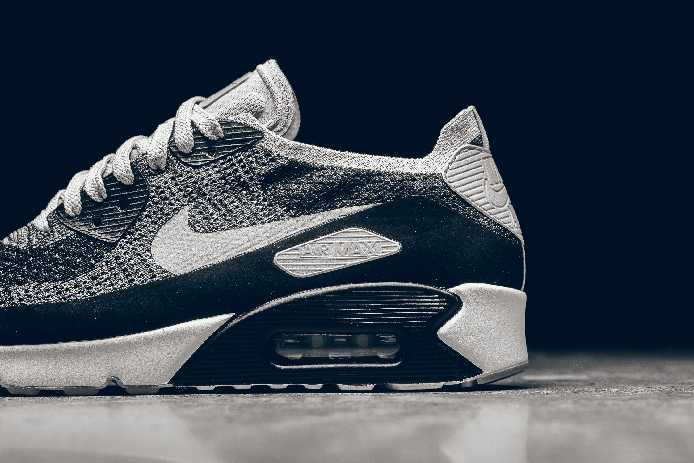 Nike Air Max 90 Ultra Flyknit 20 Oreo Available Now Nice Kicks