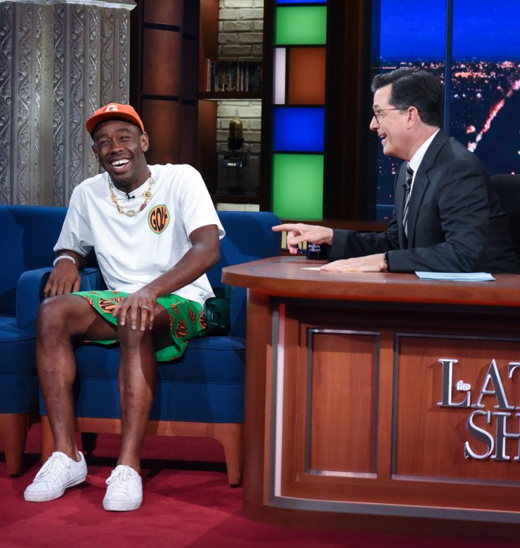 Tyler, the Creator in the Converse One Star