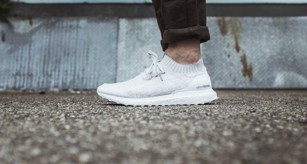 adidas ultra boost all white uncaged