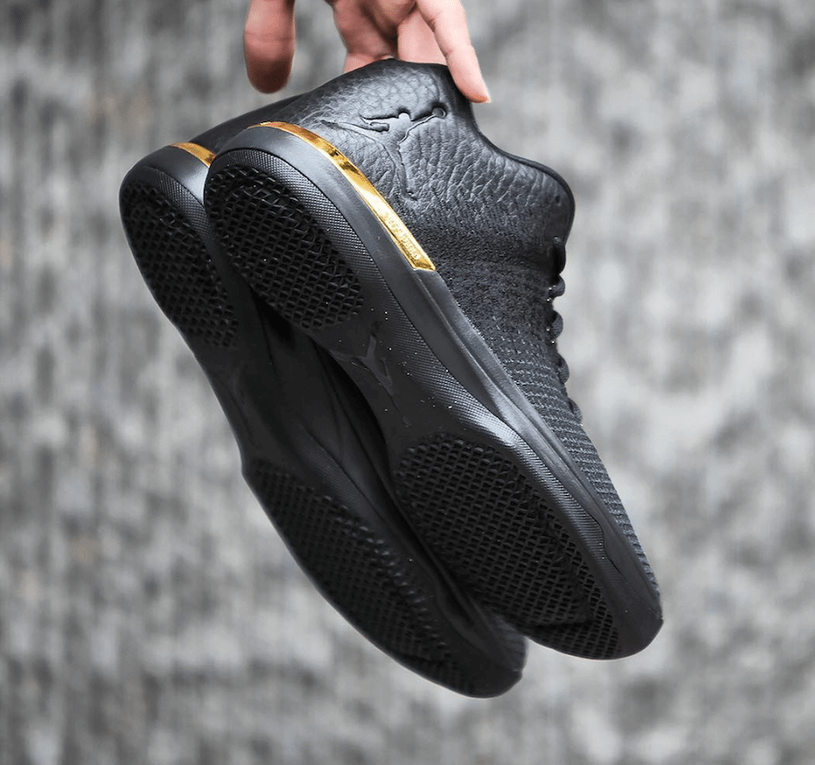 Air Jordan XXX1 Low Black/Metallic Gold