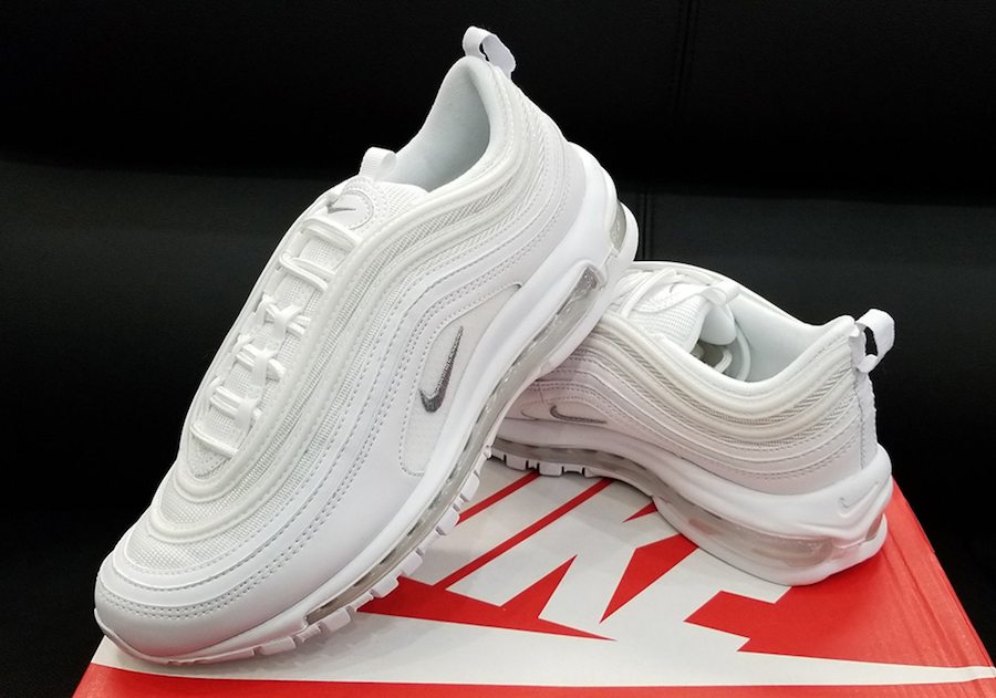 Triple white air max 97s hotsell
