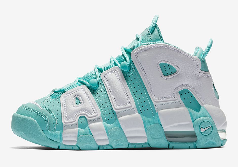 Nike Air More Uptempo GS "Island Green"