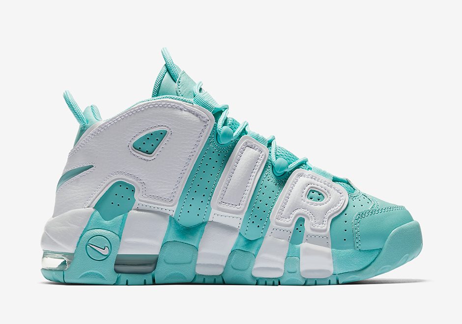 Nike Air More Uptempo GS "Island Green"