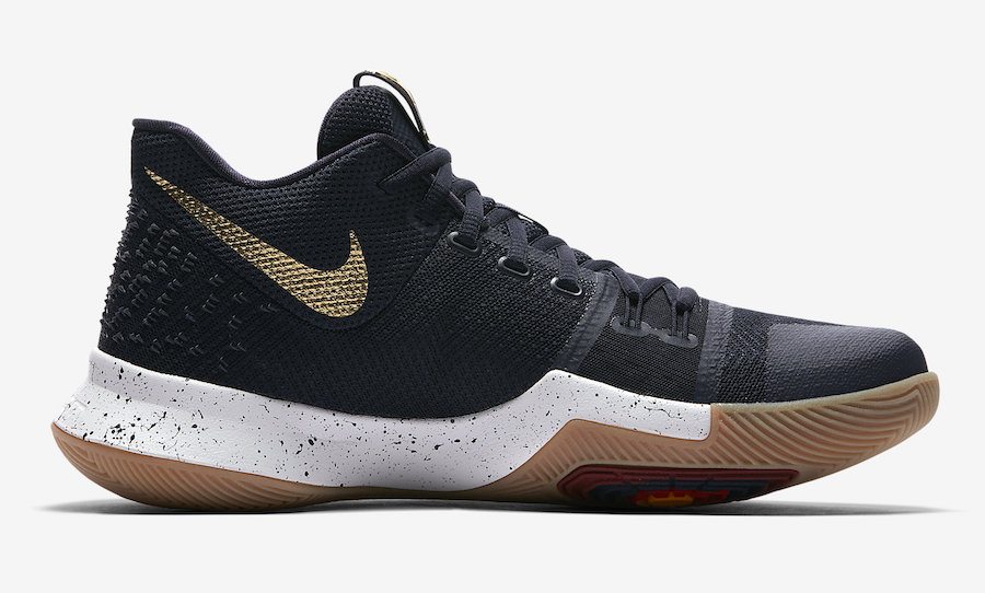 kyrie black and gold