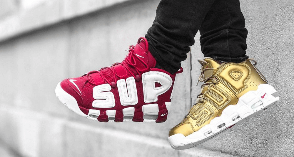 ONE OF THE BEST NIKE SUPREME COLLABS EVER! (Nike Air More Uptempo