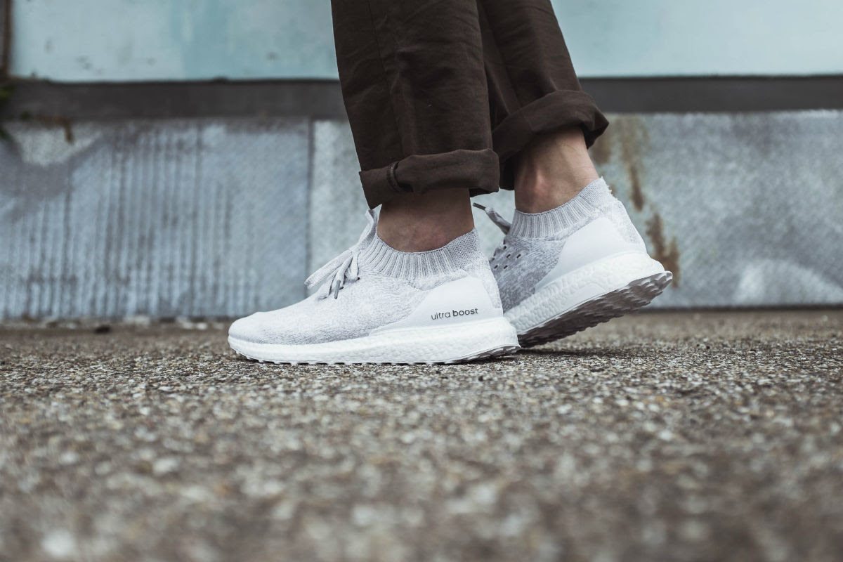 ultra boost white uncaged