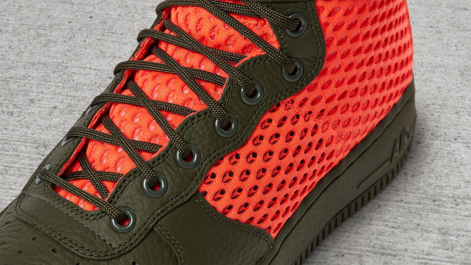 Nike SF-AF1 Mid "Orange Mesh"