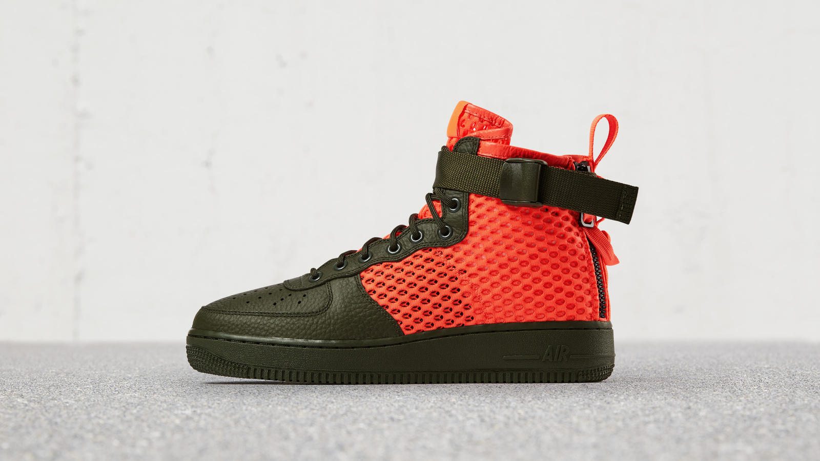 Nike SF-AF1 Mid "Orange Mesh"