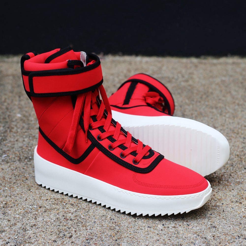 Fear of God Military Sneaker "Infrared"