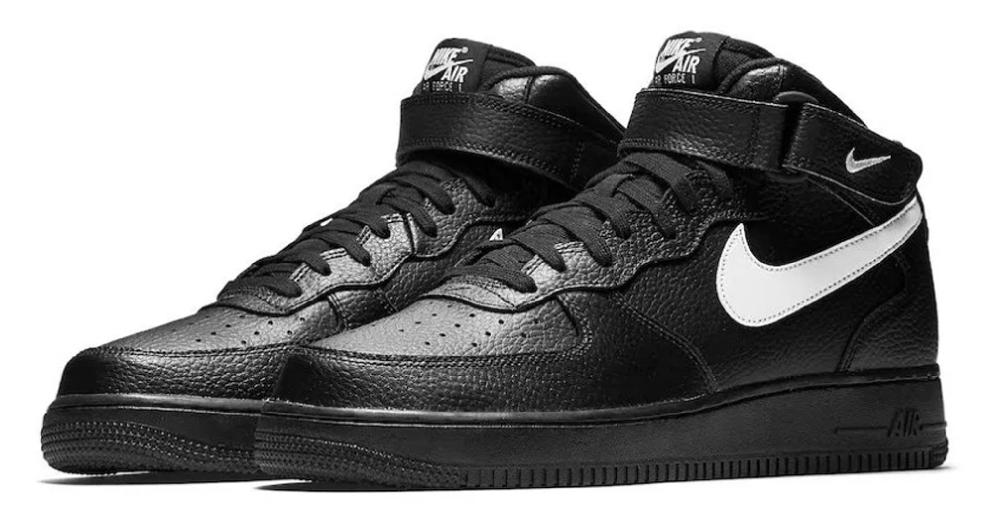 Nike Air Force 1 Mid Black/Sail