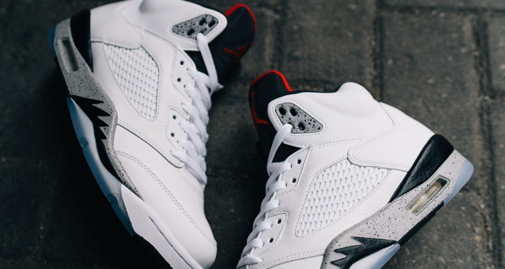 Air Jordan 5 Cement Closer Look Nice Kicks