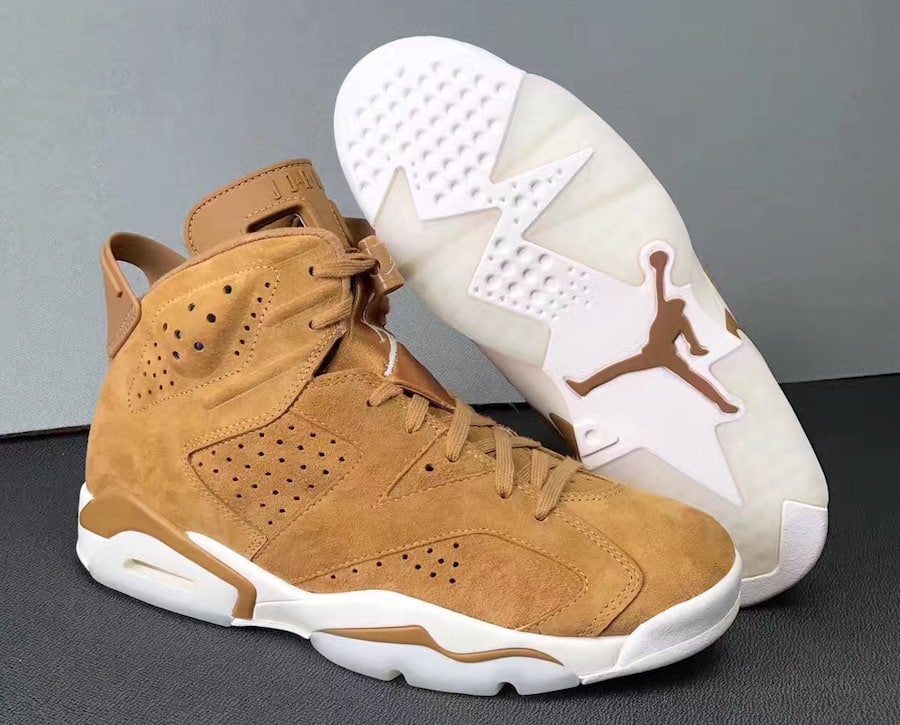 air jordan retro 6 wheat