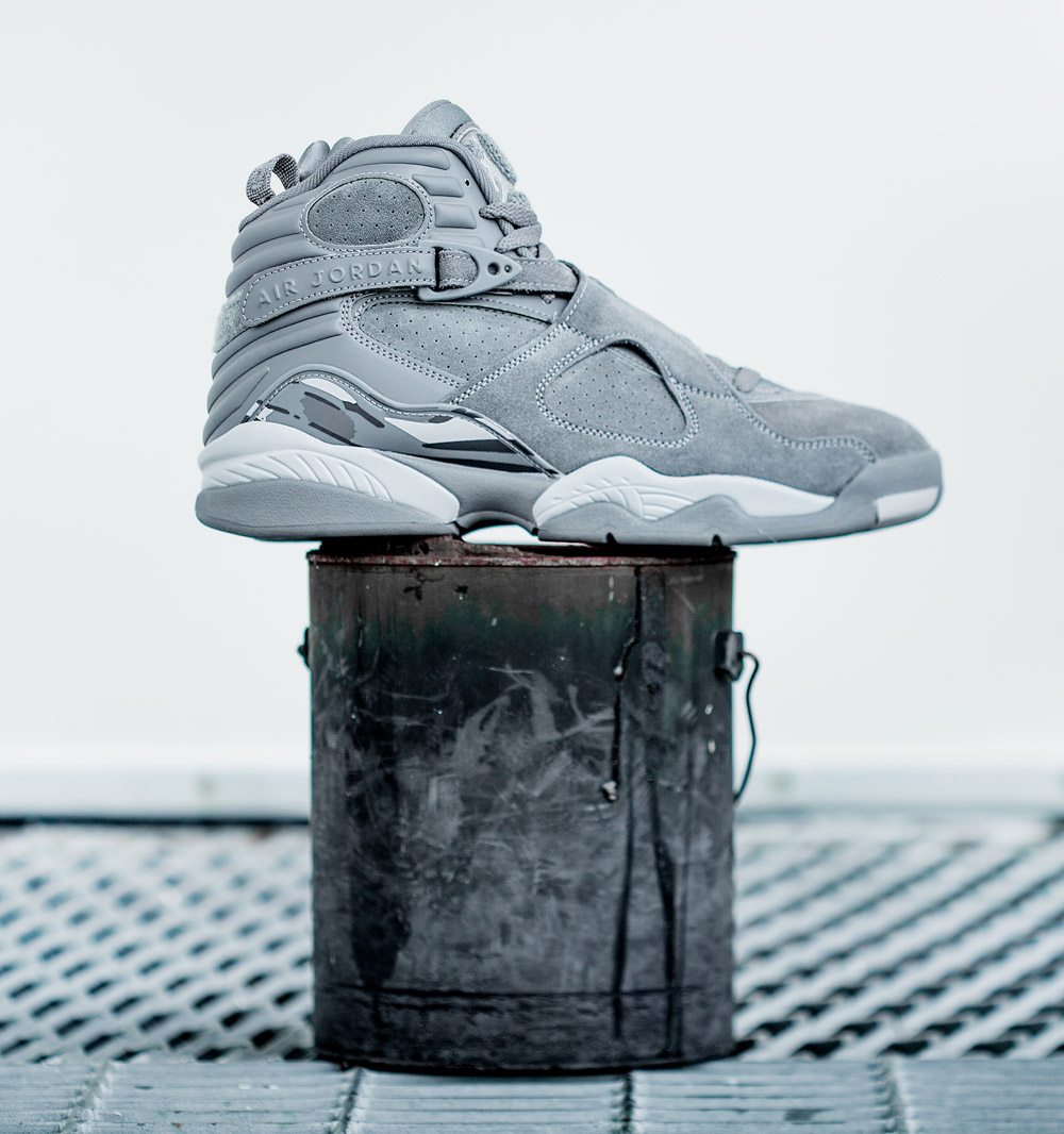 Air Jordan 8 "Cool Grey"