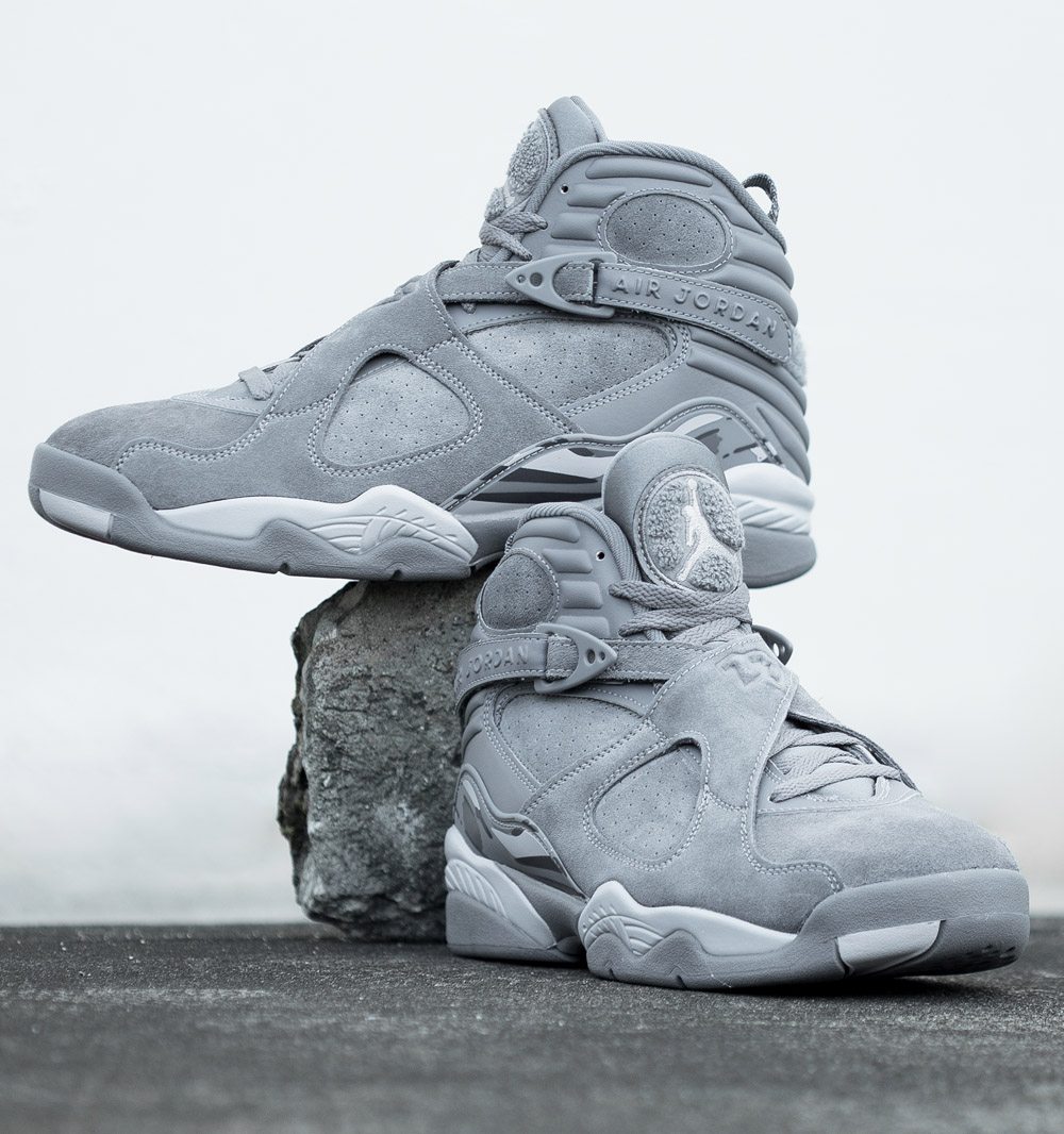 Air Jordan 8 "Cool Grey"