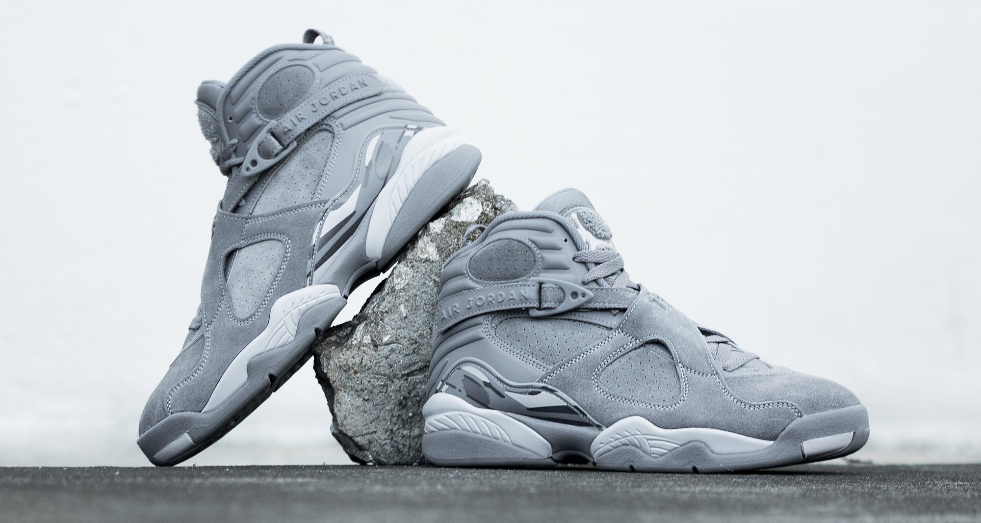 Air Jordan 8 "Cool Grey"