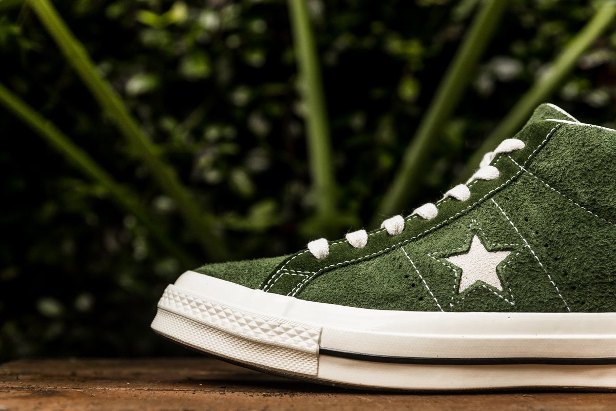 Converse One Star Mid Shadow "Fern Green"