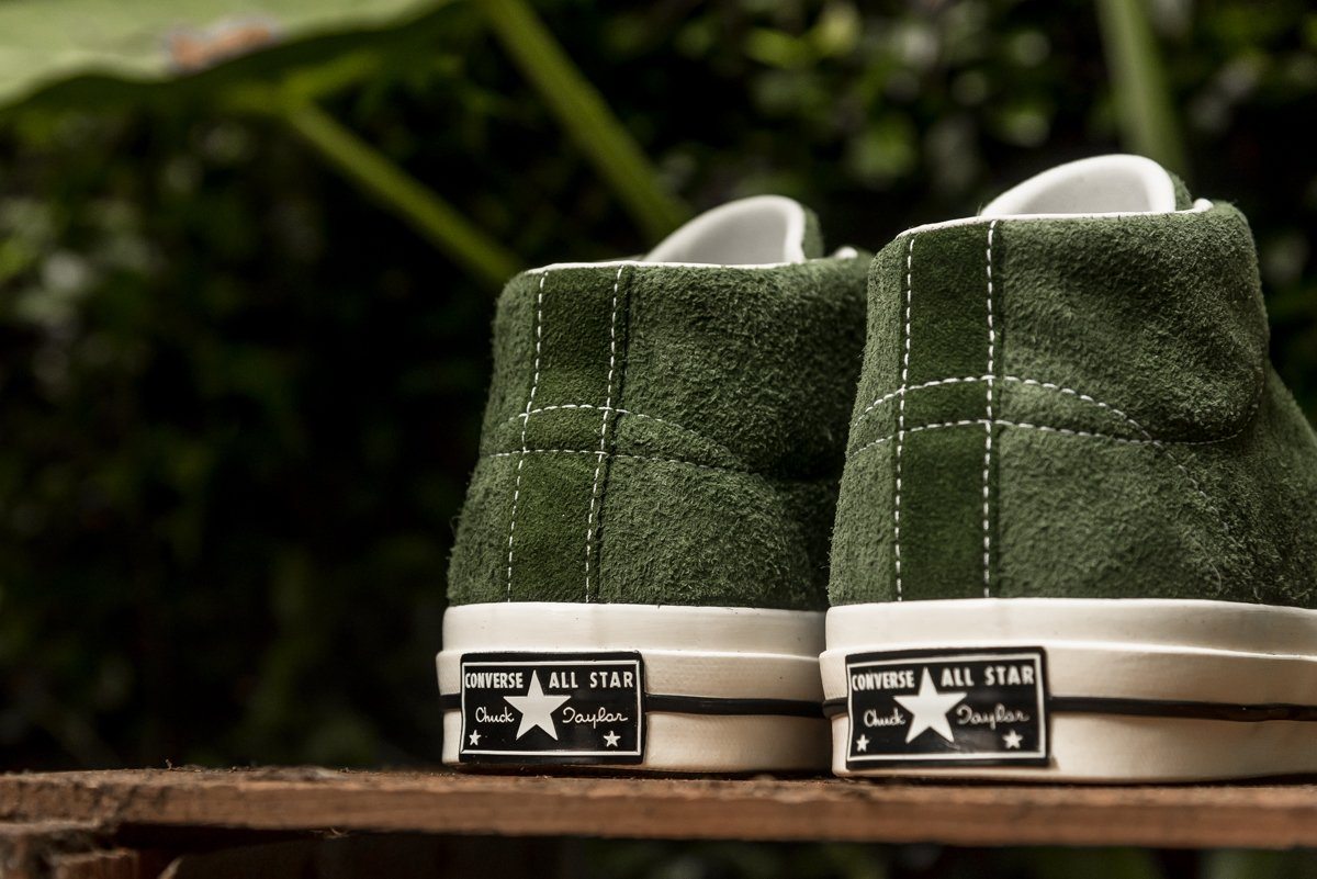 Converse One Star Mid Shadow "Fern Green"