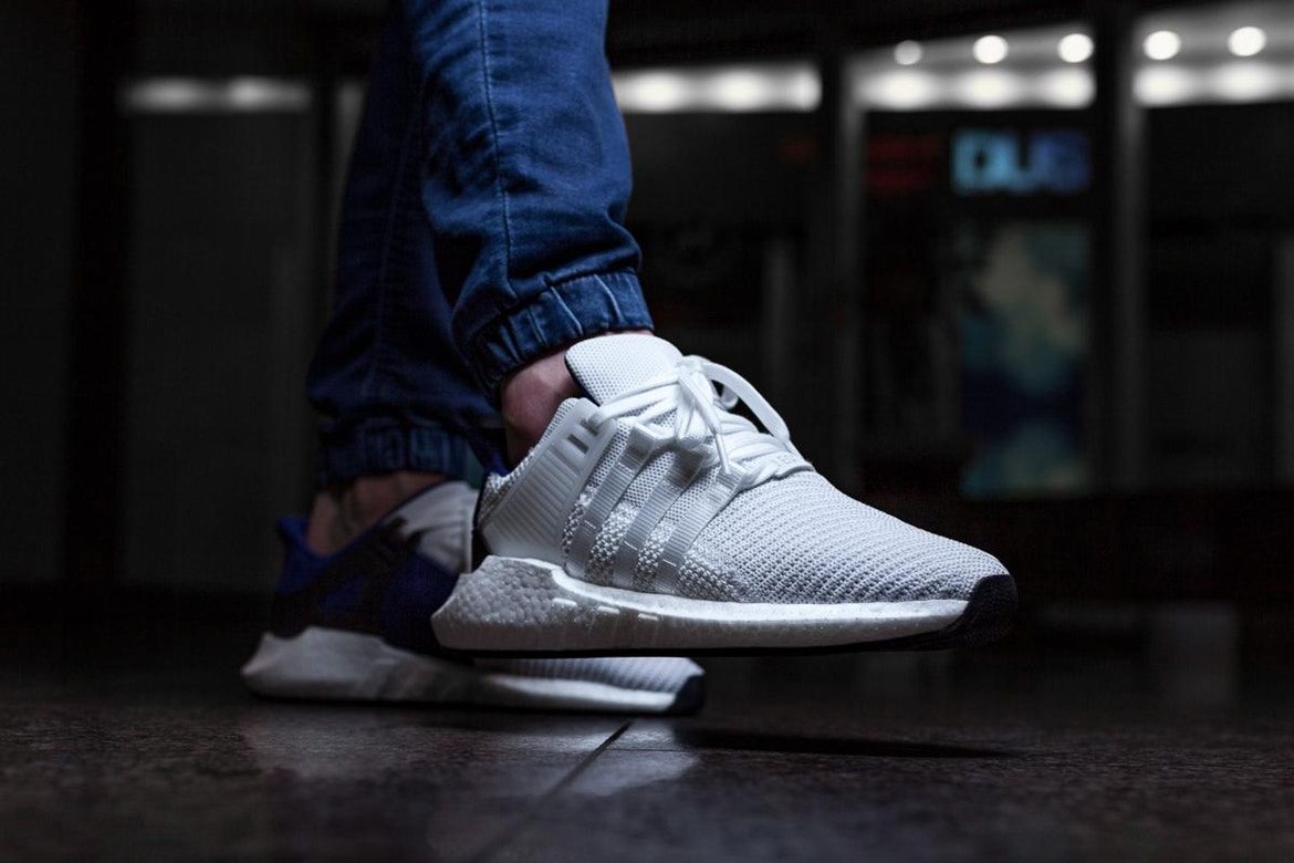 adidas EQT Support 93/17 White/Royal Blue