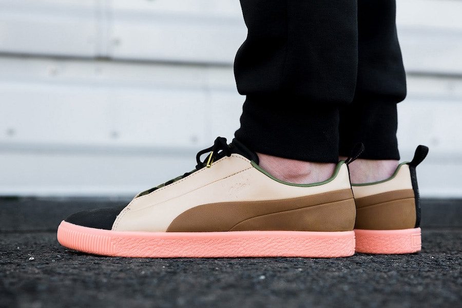 puma clyde naturel