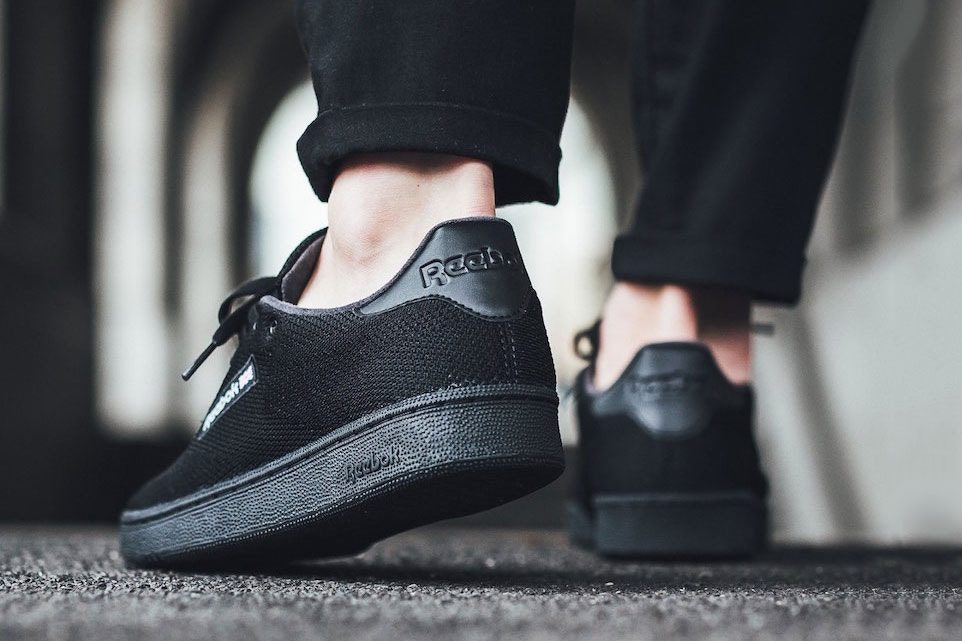 Reebok Club C Ultraknit "Triple Black"