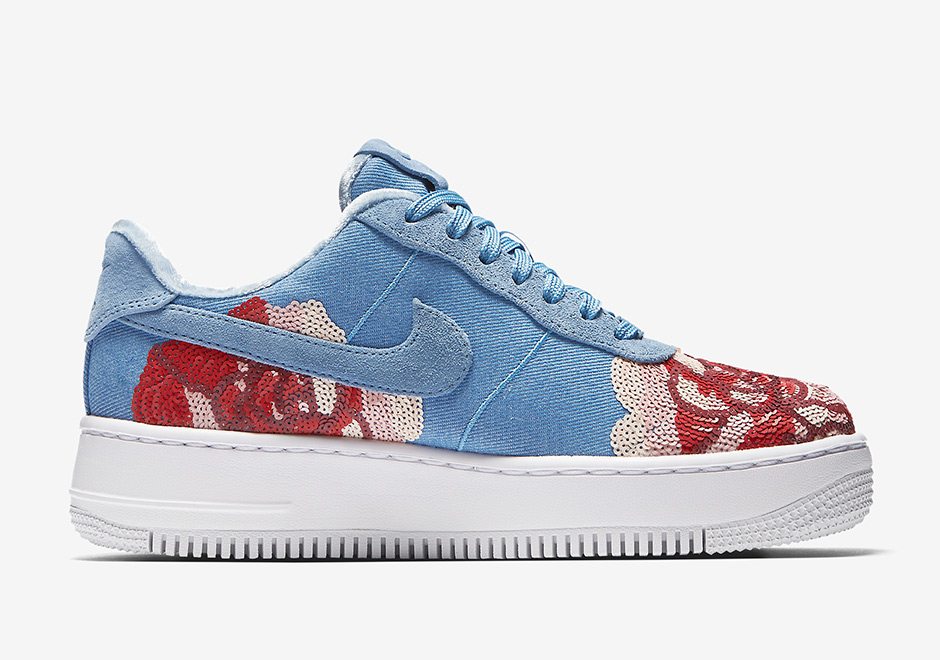Nike Air Force 1 Low "Floral Sequin" Pack