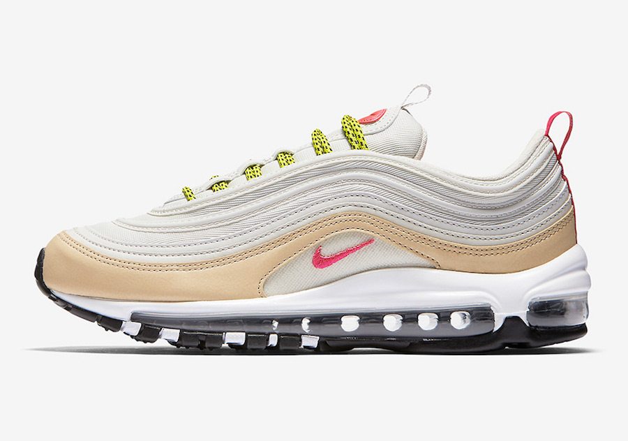 Nike Air Max 97 White/Tan-Pink