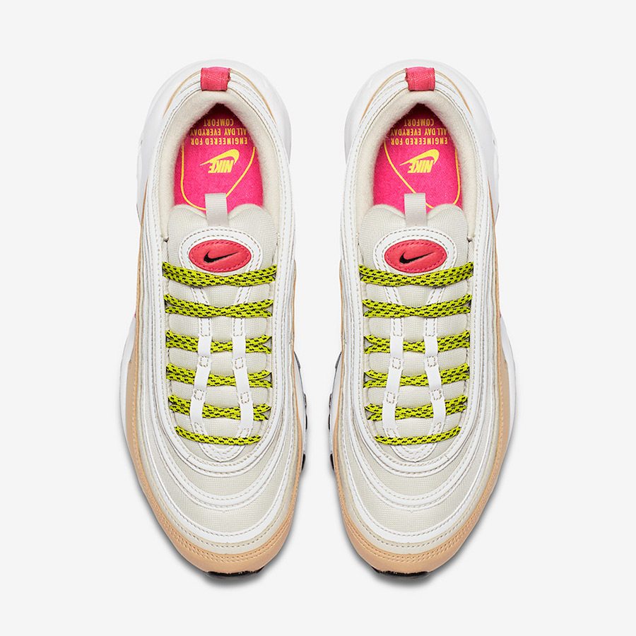Nike Air Max 97 White/Tan-Pink